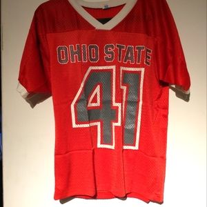 Vintage 1970's Ohio State Buckeyes Jersey Shirt AMAZING CONDITION
